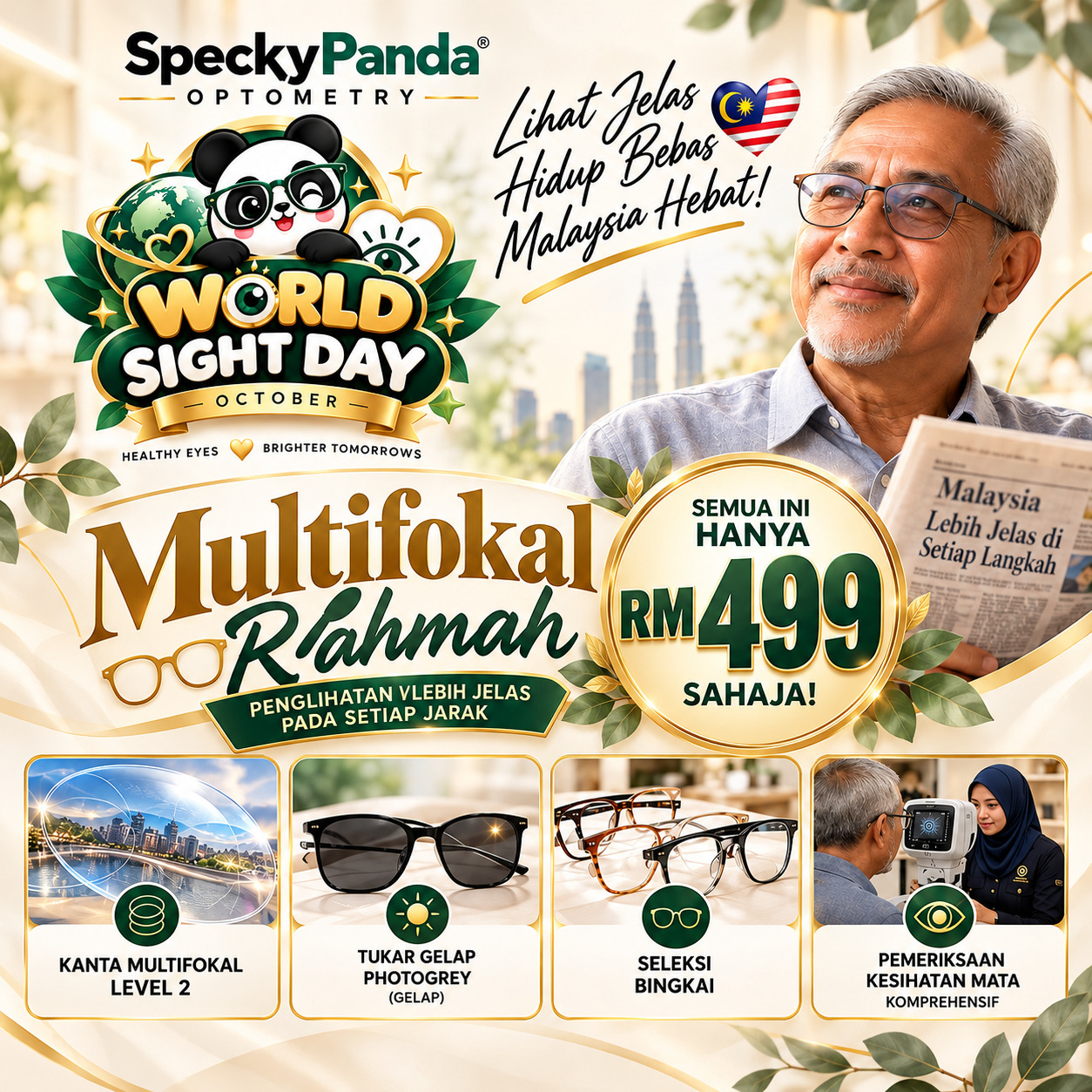 KANTA MULTIFOCAL PHOTOGREY RM499